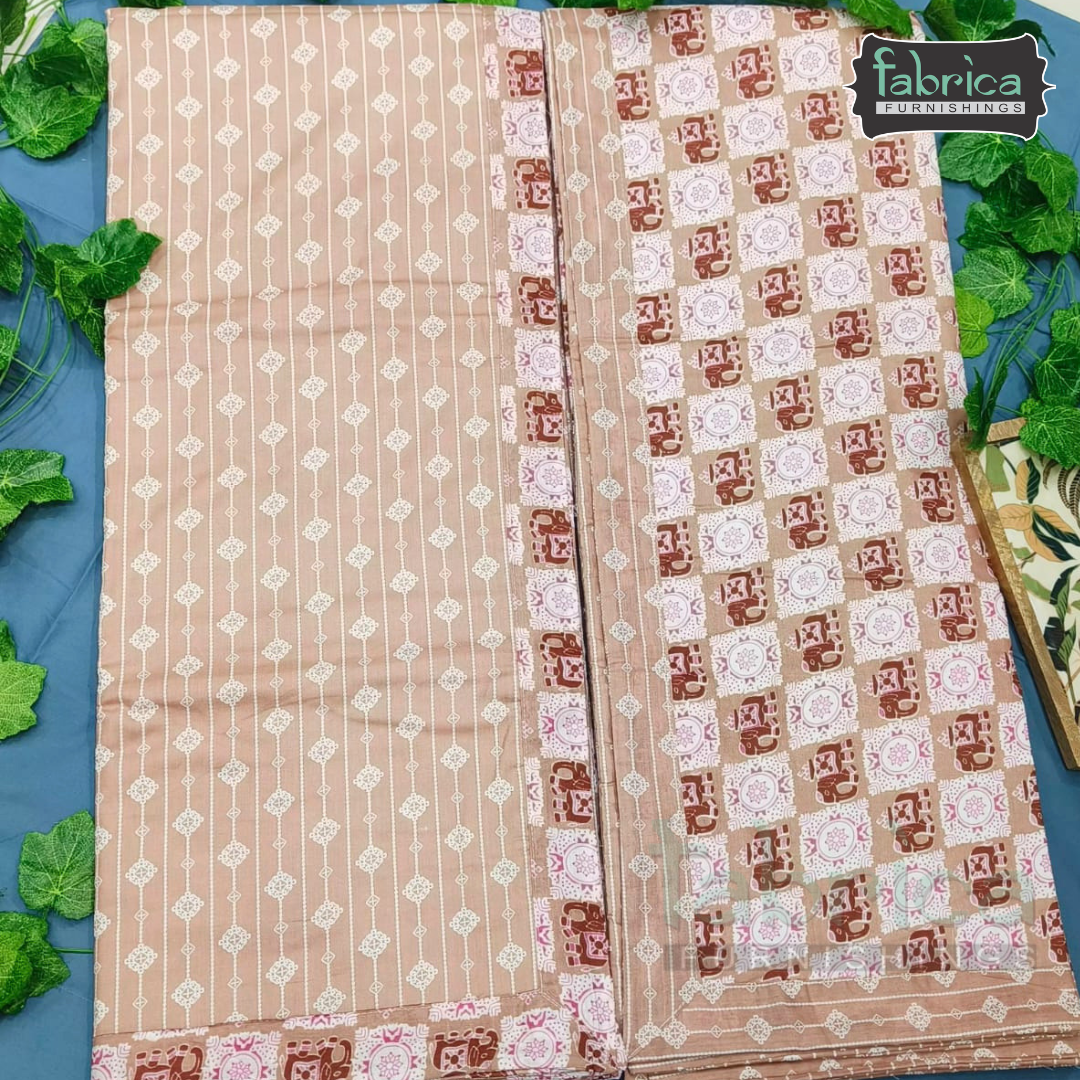 Navrang Pure Cotton Soothing Single Duvet  Pair (TEHAR)
