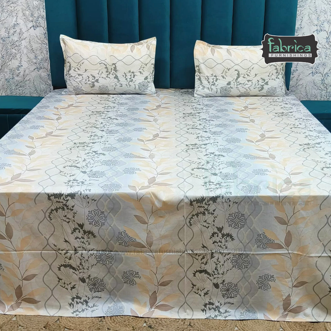 Glory Pure Cotton Premium King Size Bedsheet