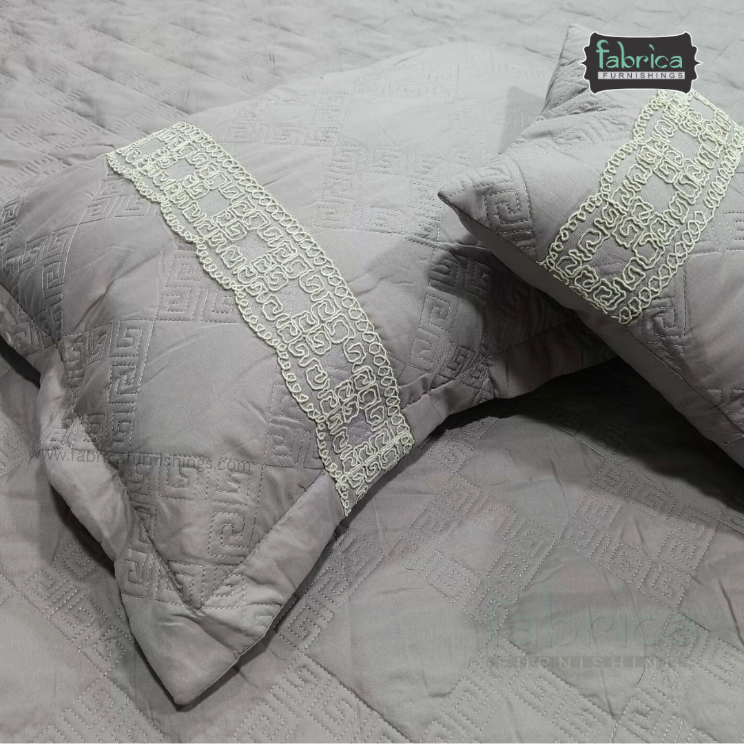 Marvin Lacework Quilted 5 Piece Bedcover Set