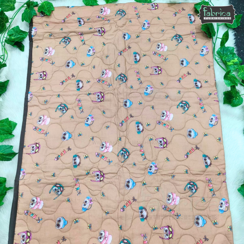 Kidee Adventura Printed Mul Cotton Reversible Baby Quilt