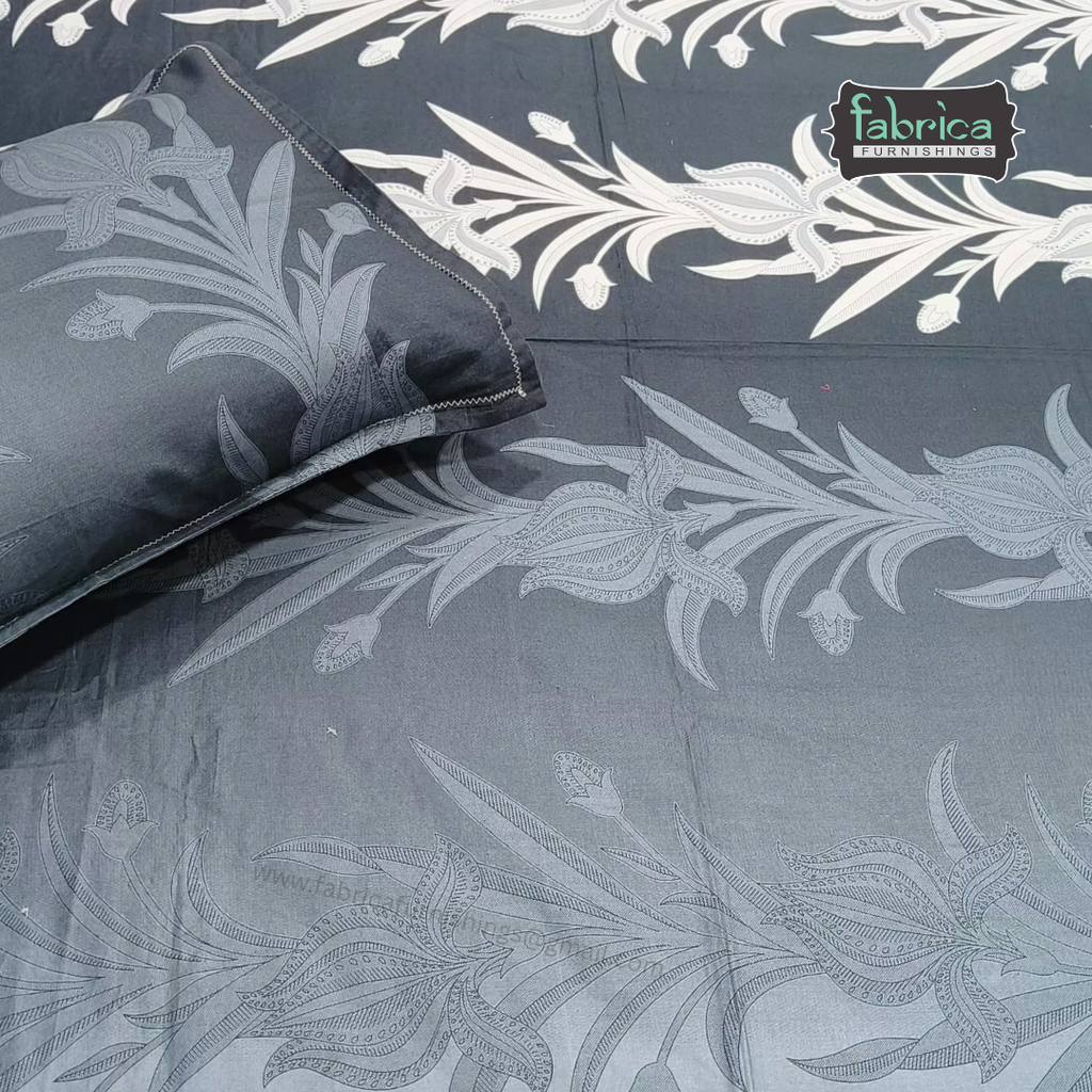 Procian Premium Pure Cotton Printed King Size Bedsheet