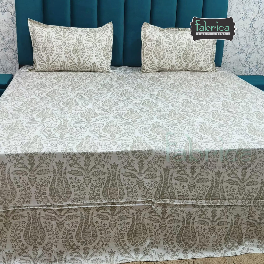 Glory Pure Cotton Premium King Size Bedsheet