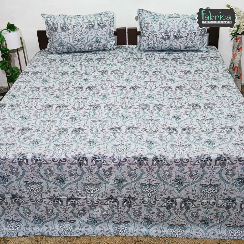 Glory Pure Cotton Premium King Size Bedsheet