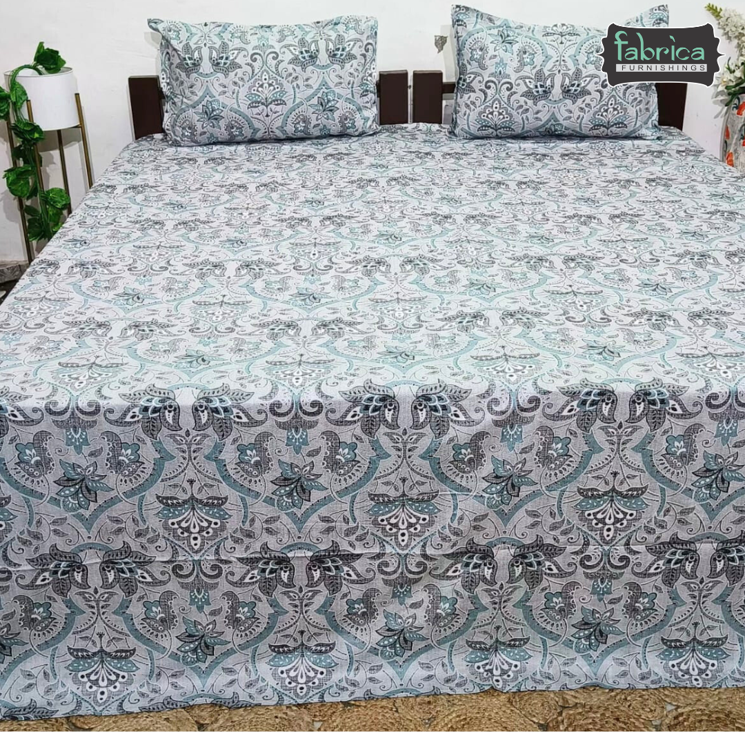 Glory Pure Cotton Premium King Size Bedsheet