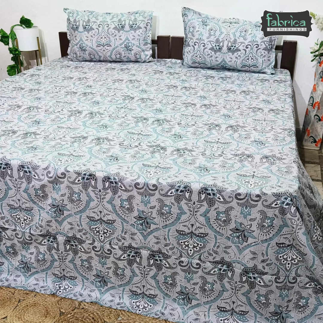Glory Pure Cotton Premium King Size Bedsheet