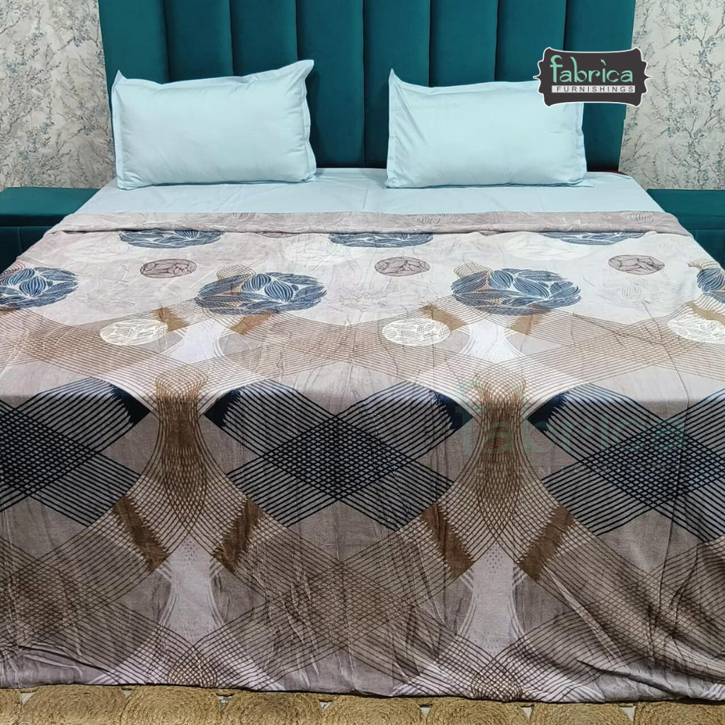 Snow Soft  Printed Premium Double Bed Cozy Duvet Cover