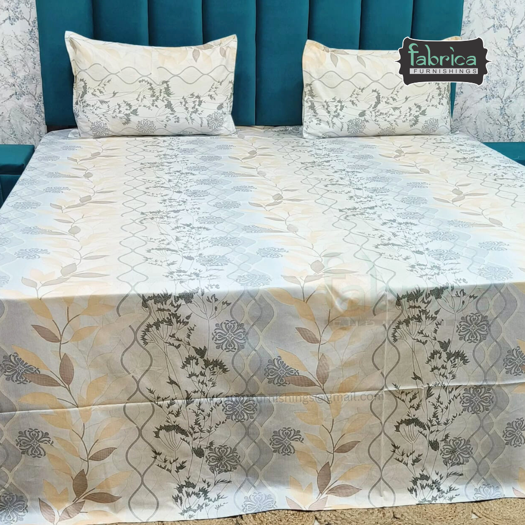 Glory Pure Cotton Premium King Size Bedsheet