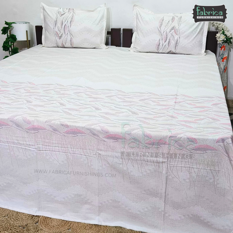 Sengol Super King Size Pure Cotton Printed Bedsheet Set