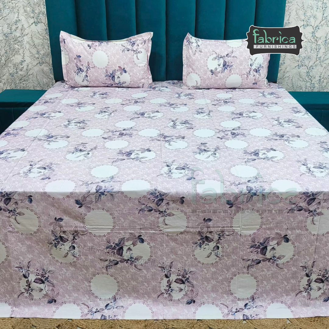 Glory Pure Cotton Premium King Size Bedsheet