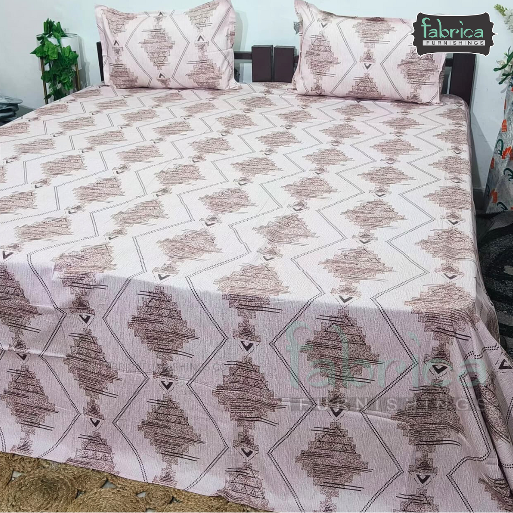 Glory Pure Cotton Premium King Size Bedsheet
