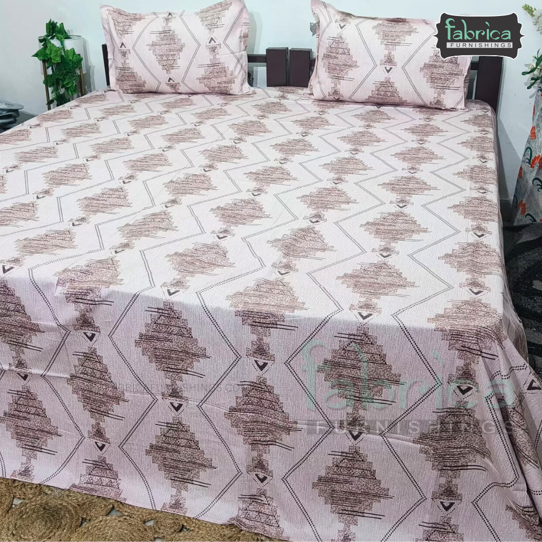 Glory Pure Cotton Premium King Size Bedsheet