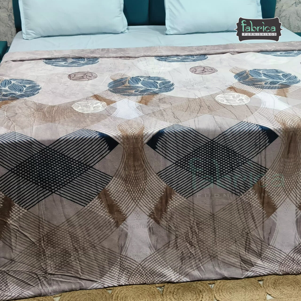 Snow Soft  Printed Premium Double Bed Cozy Duvet Cover