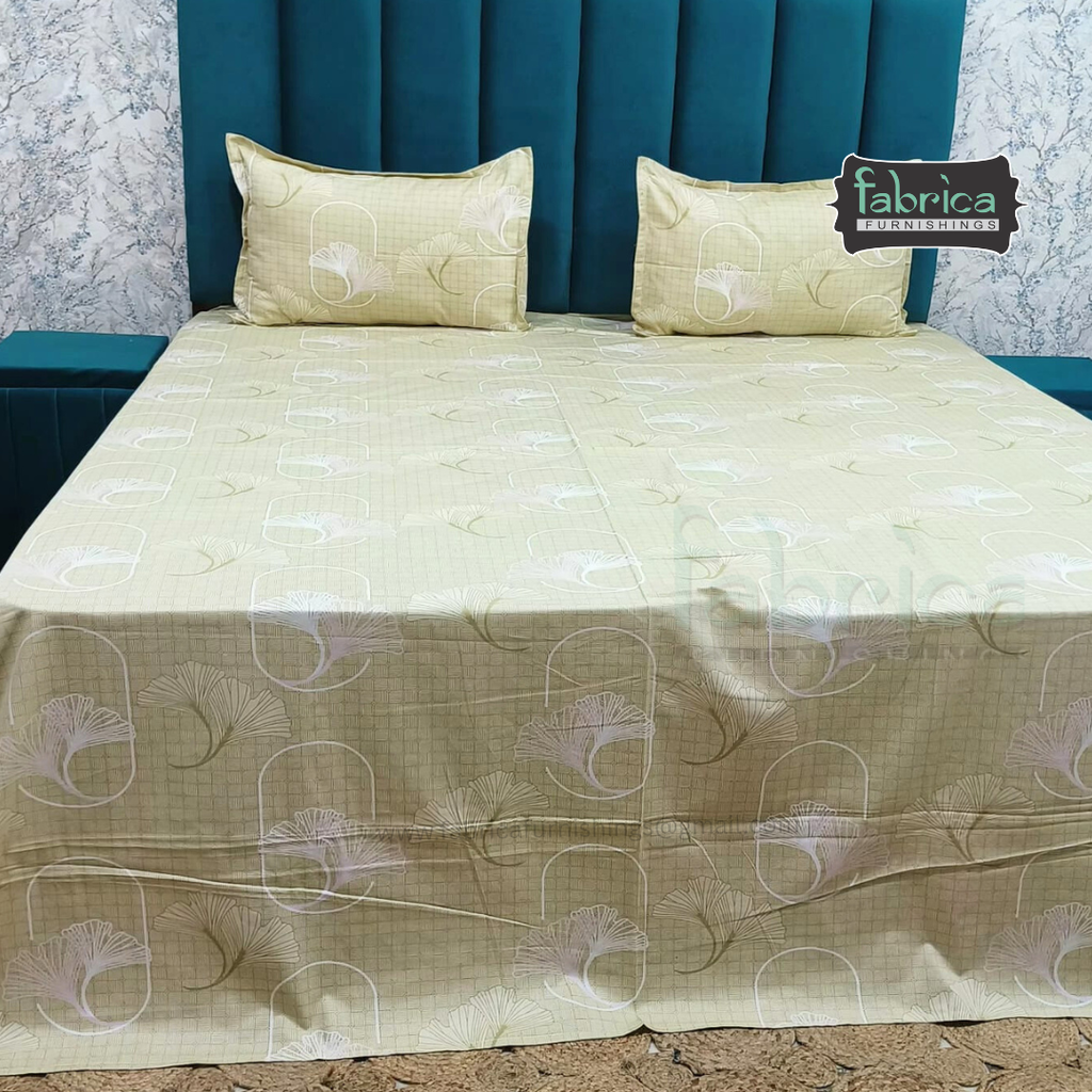 Glory Pure Cotton Premium King Size Bedsheet
