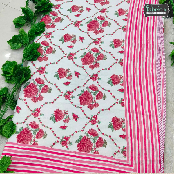 Jharoka Mul Cotton Double Bed Dohars