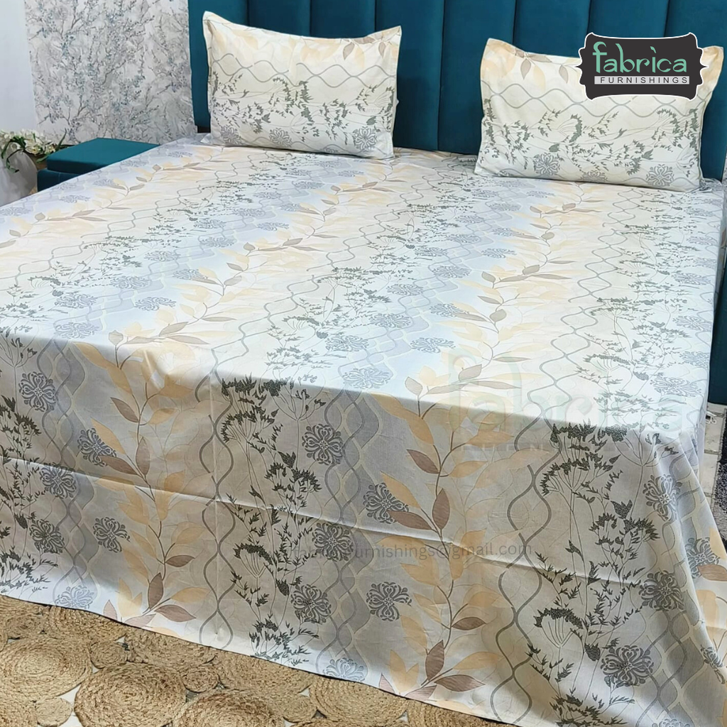 Glory Pure Cotton Premium King Size Bedsheet