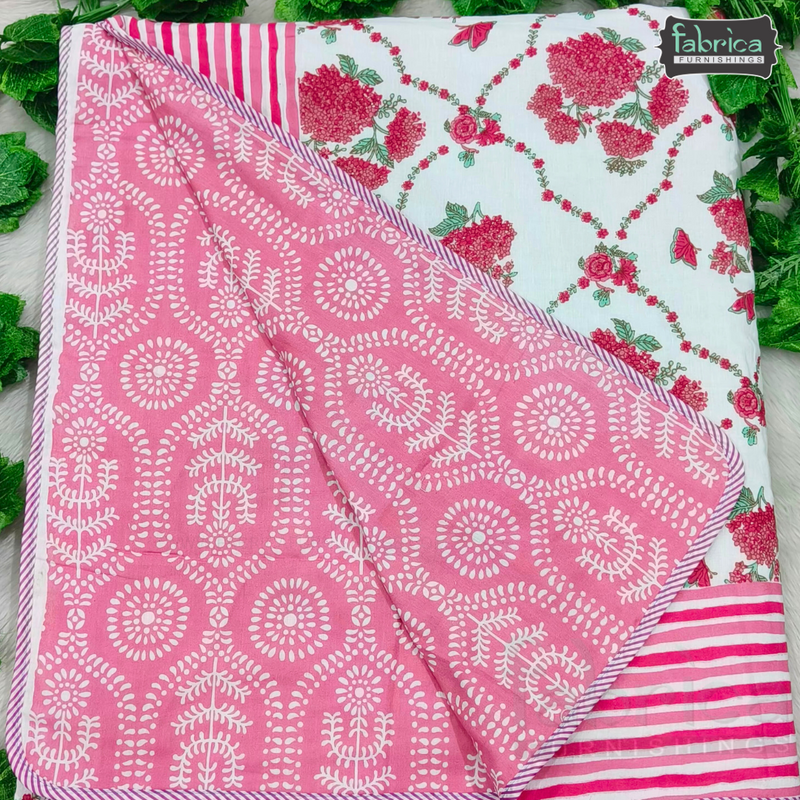 Jharoka Mul Cotton Double Bed Dohars