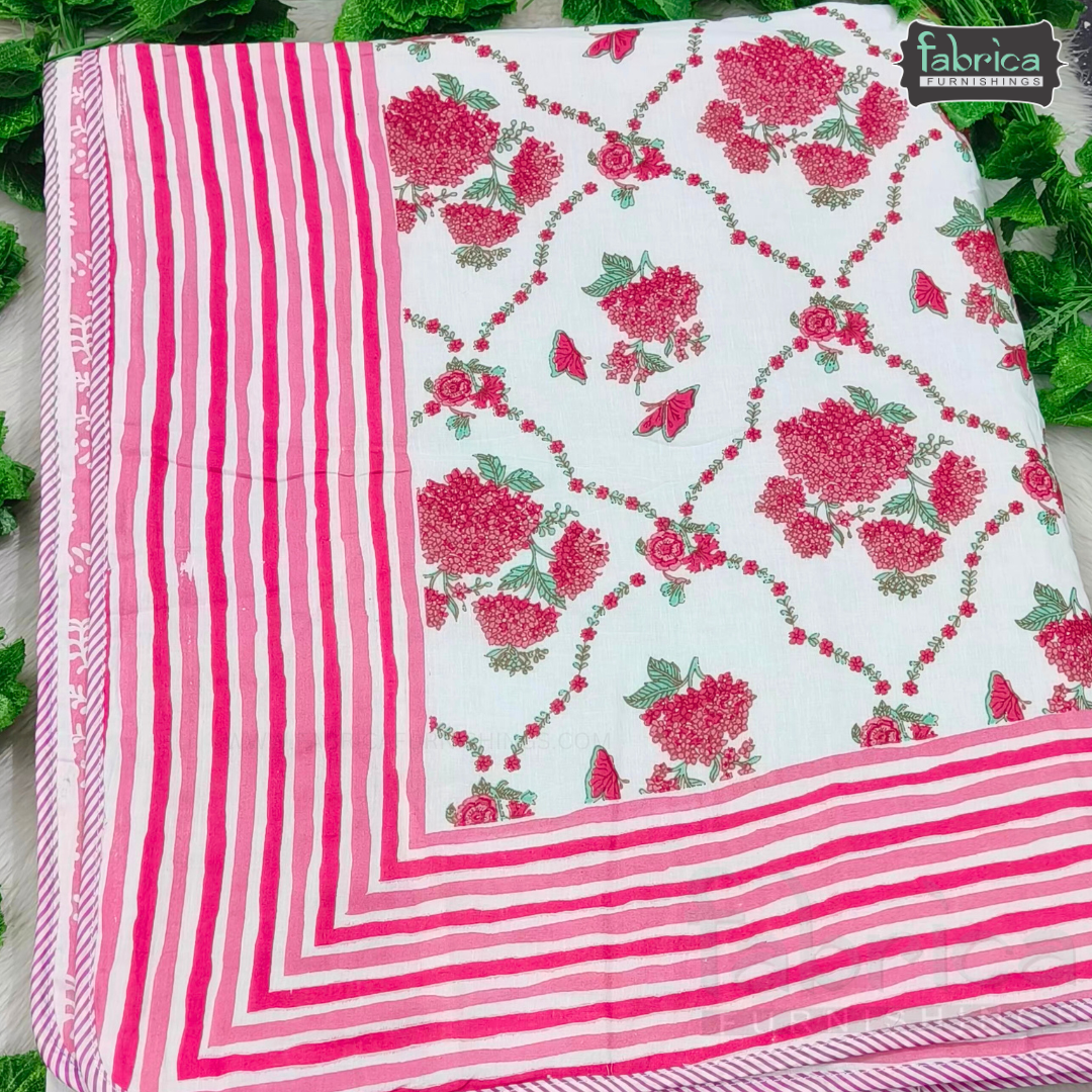 Jharoka Mul Cotton Double Bed Dohars