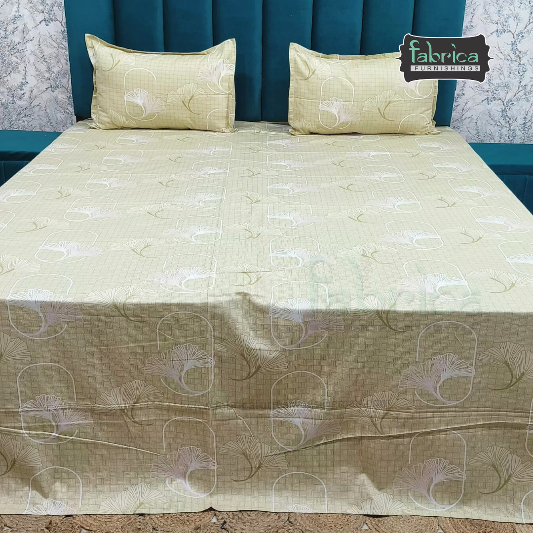 Glory Pure Cotton Premium King Size Bedsheet