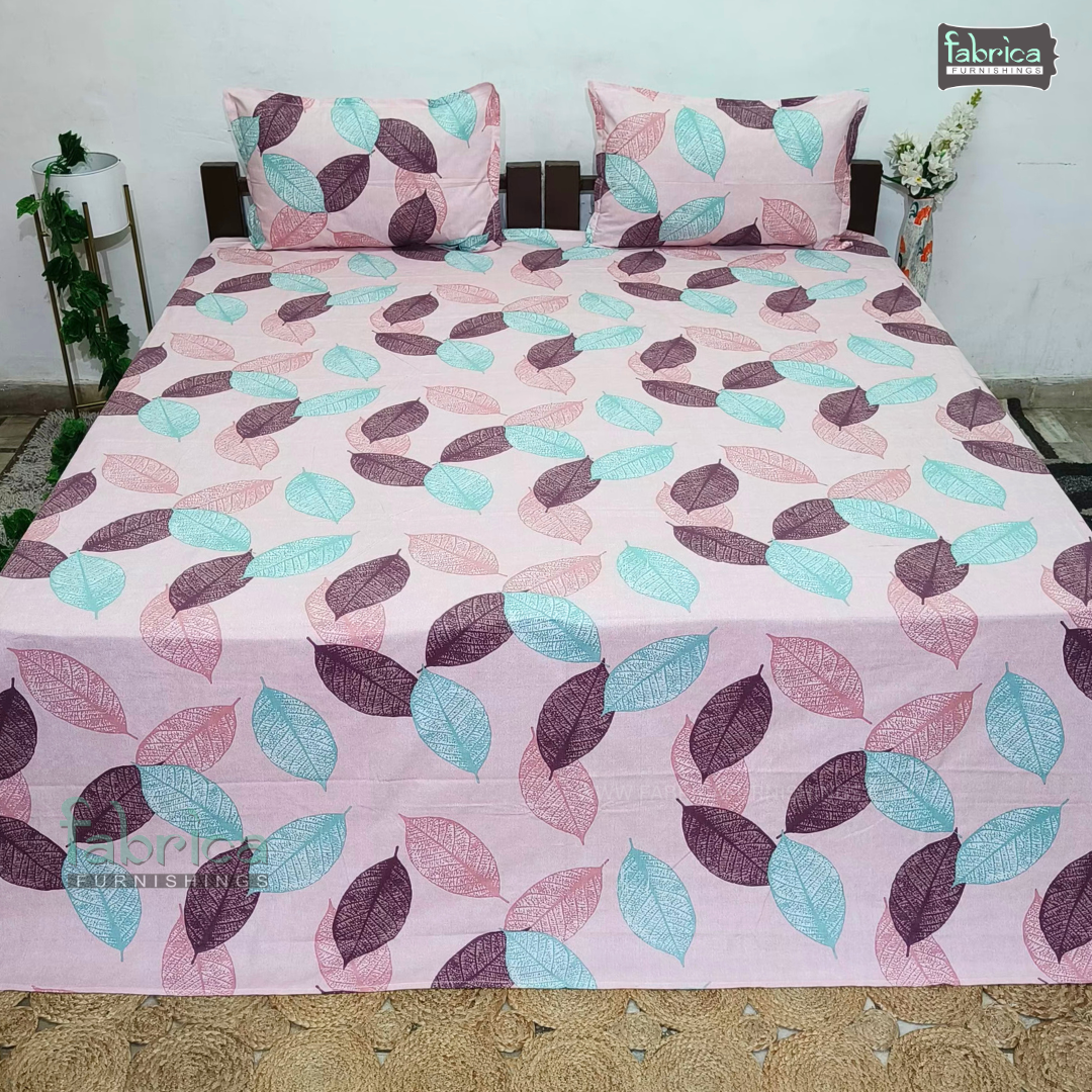 Paradise Decor Designer Print Cotton Super King Size Bed Sheets
