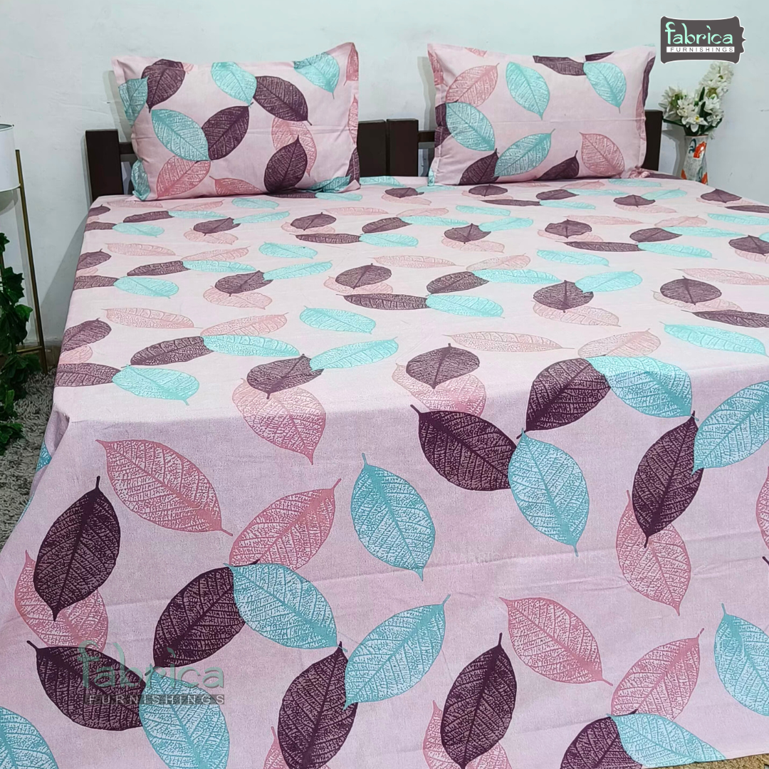 Paradise Decor Designer Print Cotton Super King Size Bed Sheets