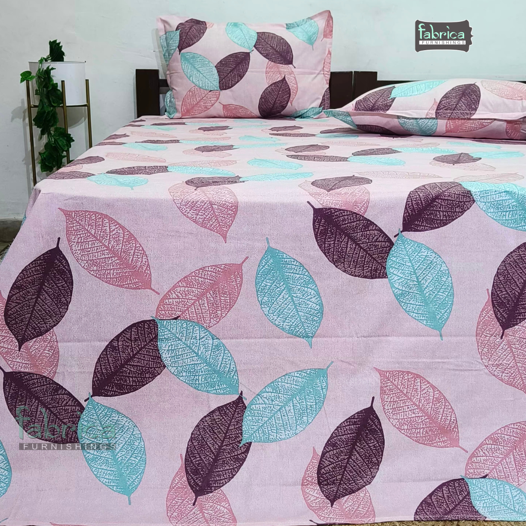 Paradise Decor Designer Print Cotton Super King Size Bed Sheets