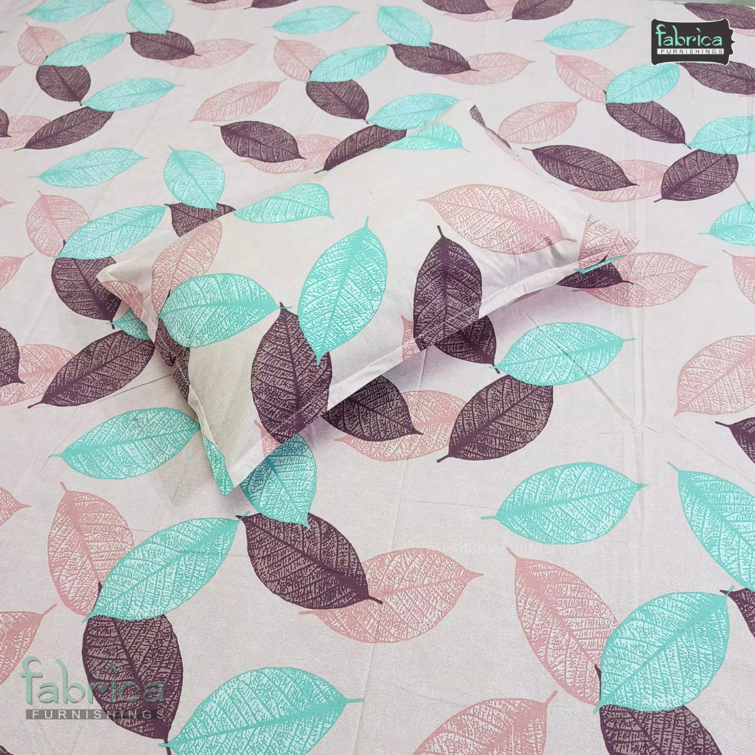 Paradise Decor Designer Print Cotton Super King Size Bed Sheets