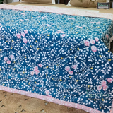 Floral Double Bed Printed Comforter(Quilt)