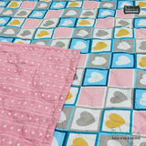Floral Double Bed Printed Comforter(Quilt)