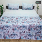 STELLA PURE COTTON KING SIZE TIE & DYE BEDSHEET
