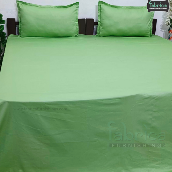 Solid Color Pure Cotton King Size Premium Bedsheet
