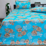 Fabby Decor Printed Super King Size Pure Cotton Bedsheet
