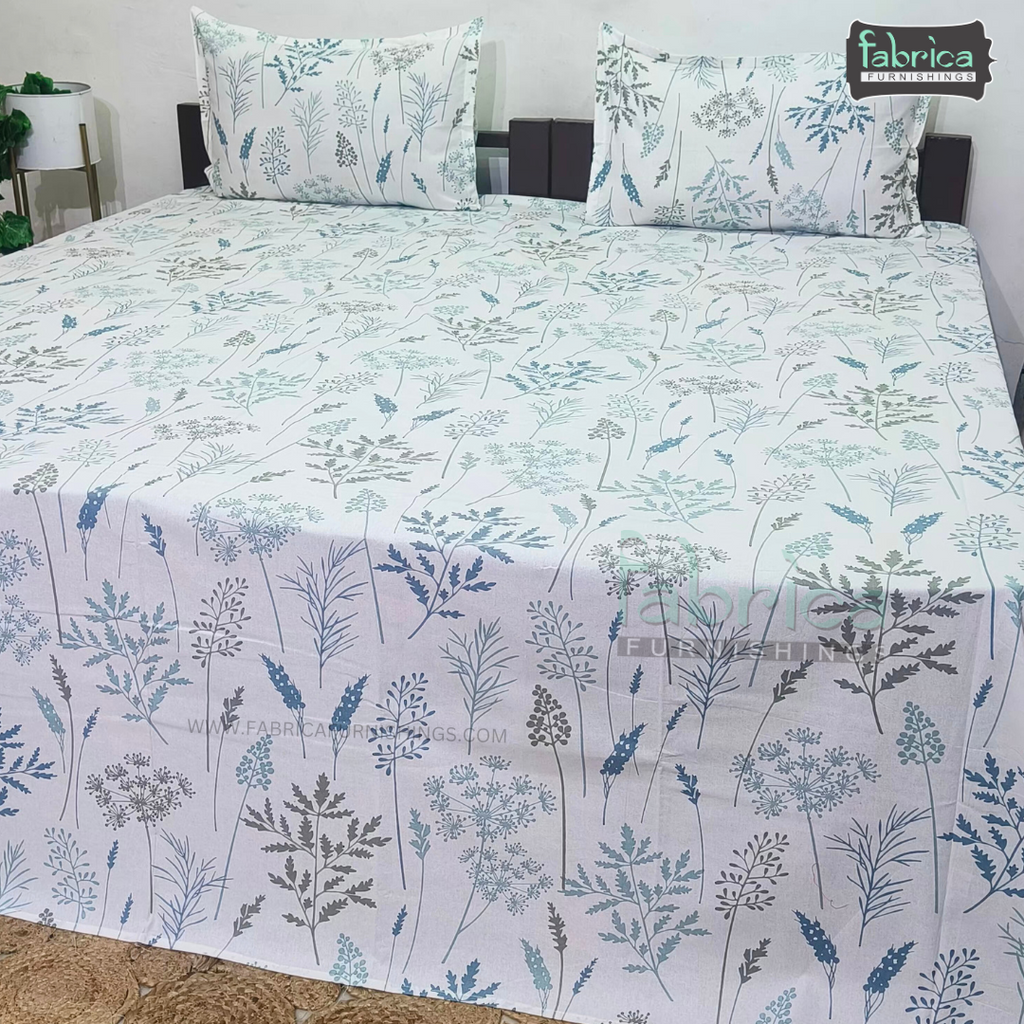Premium Export Cotton King Size Printed Bedsheet