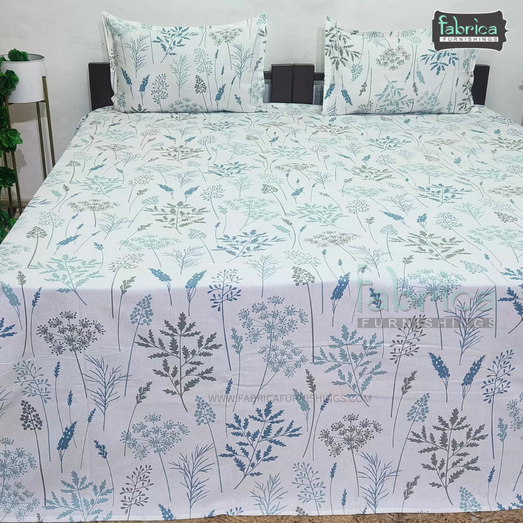 Premium Export Cotton King Size Printed Bedsheet