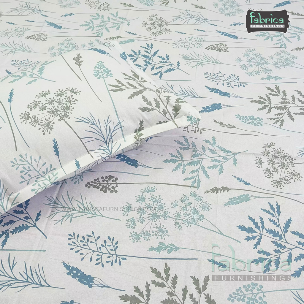 Premium Export Cotton King Size Printed Bedsheet