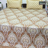 Infinitude King Size Pure Cotton Printed Bedsheet