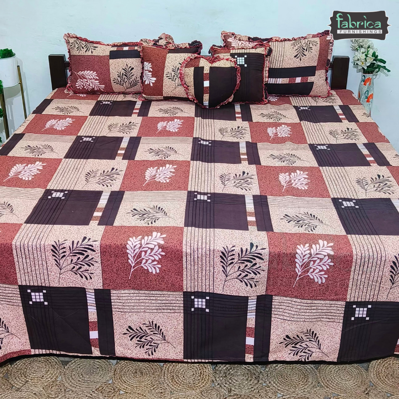 Festive Delight Double Bed 6 Piece Bedding Set