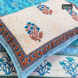 Lehariya Printed Double Bed Pure Cotton Bedsheet
