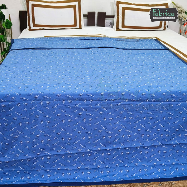 Premium Single Bed Pure Cotton AC Duvet Cover