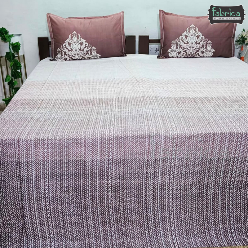 Urban Dots Pure Cotton King Size Printed Bedsheet
