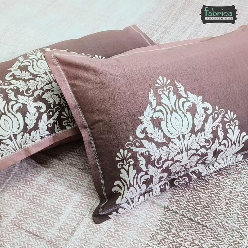Urban Dots Pure Cotton King Size Printed Bedsheet