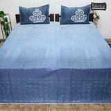 Urban Dots Pure Cotton King Size Printed Bedsheet