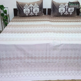 Urban Dots Pure Cotton King Size Printed Bedsheet