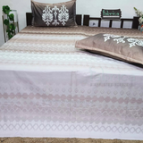 Urban Dots Pure Cotton King Size Printed Bedsheet