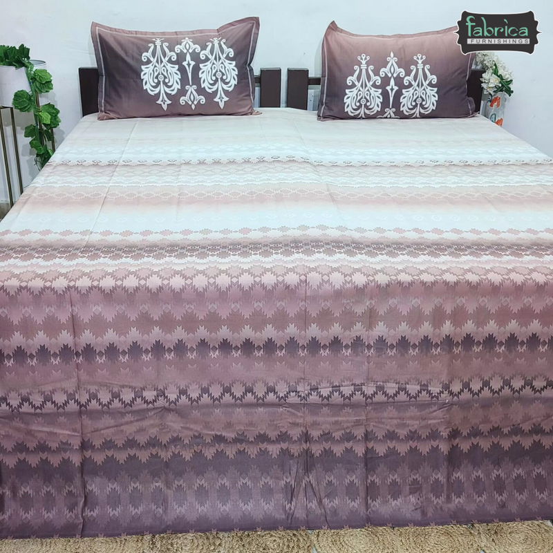Urban Dots Pure Cotton King Size Printed Bedsheet
