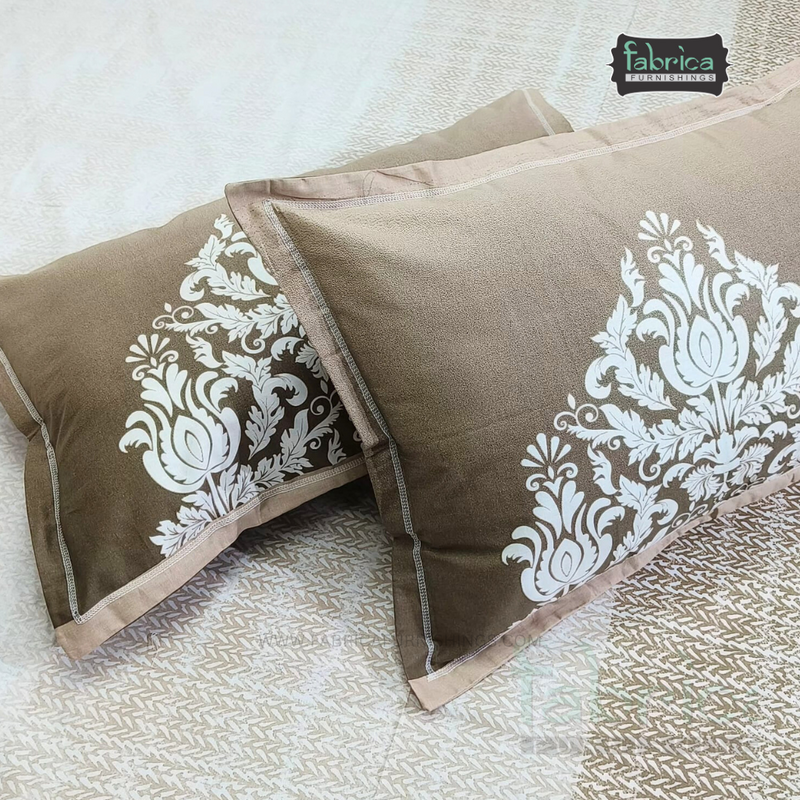Urban Dots Pure Cotton King Size Printed Bedsheet