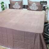 Urban Dots Pure Cotton King Size Printed Bedsheet