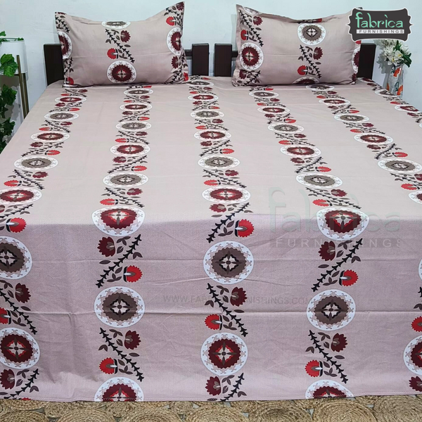 Glory Pure Cotton Premium King Size Bedsheet