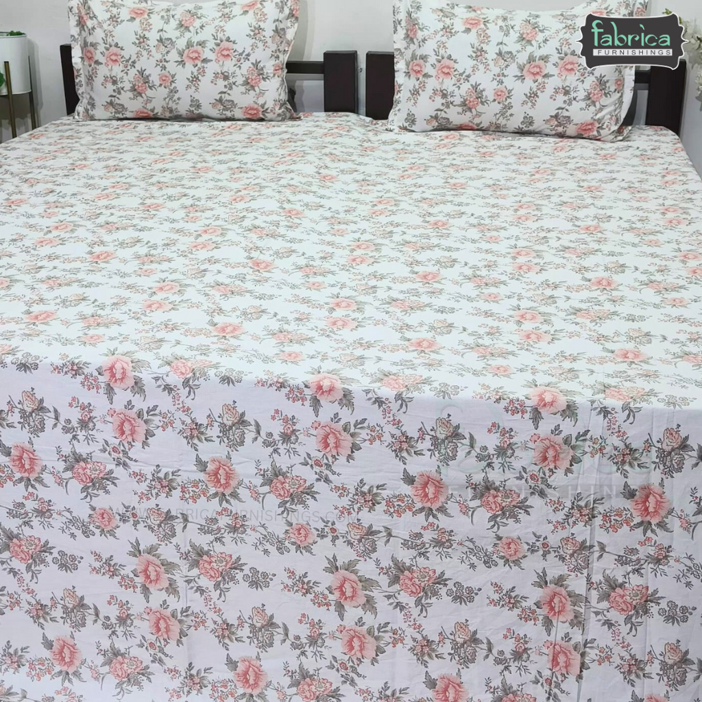 Glory Pure Cotton Premium King Size Bedsheet