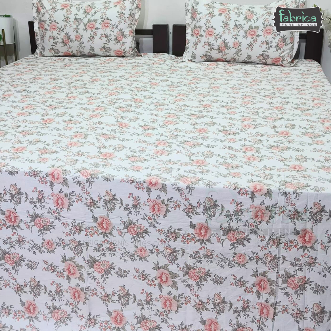 Glory Pure Cotton Premium King Size Bedsheet