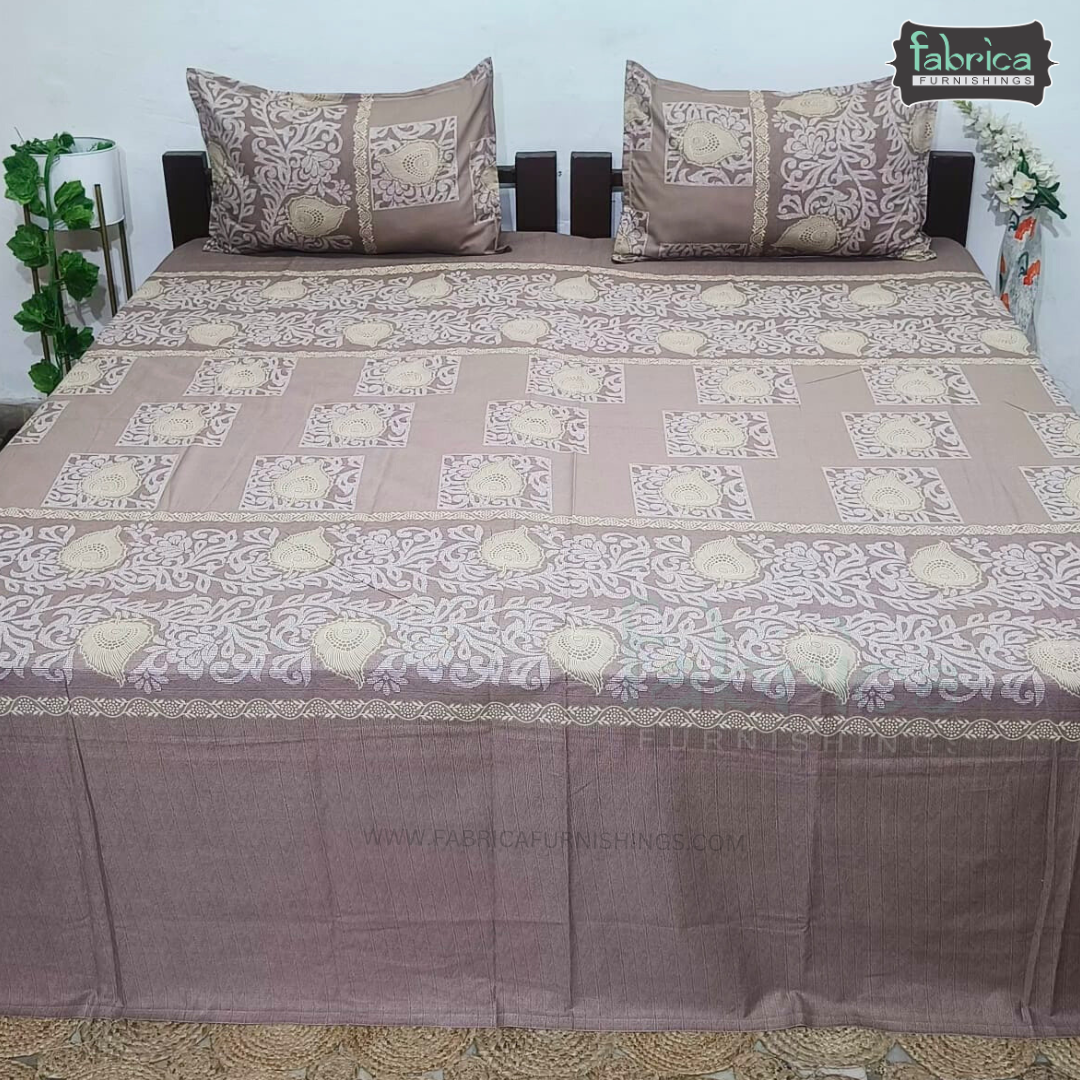 Glory Pure Cotton Premium King Size Bedsheet